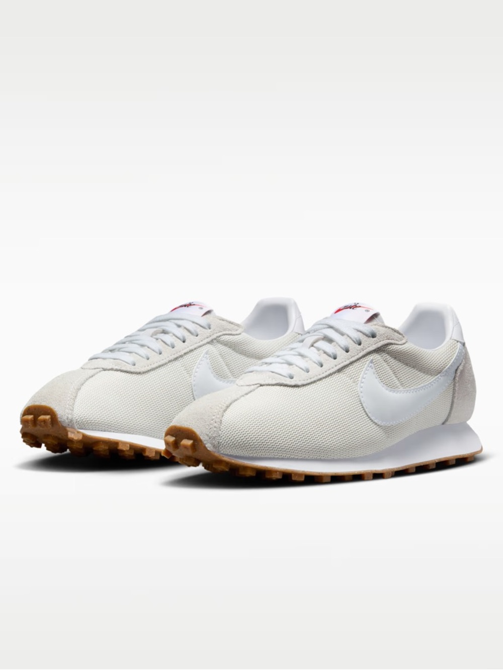 Nike LD 1000 Sneakers White Suede Gum 8 NWT
